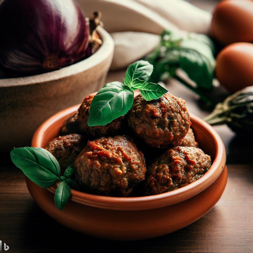Polpette melanzane con sorpresa